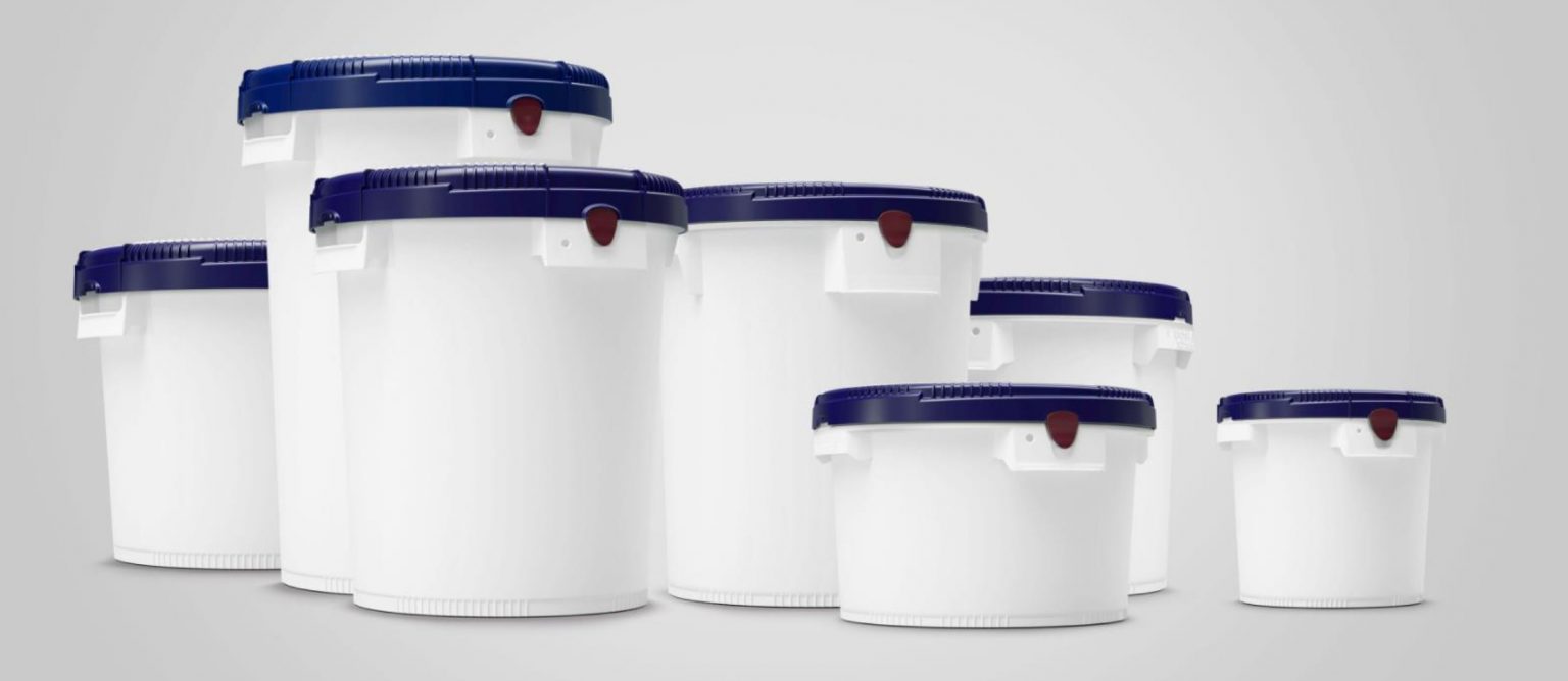 Lot De 2 Seaux Blancs 3 Gallons Avec Couvercles - Plastique Solide, Usage Polyvalent